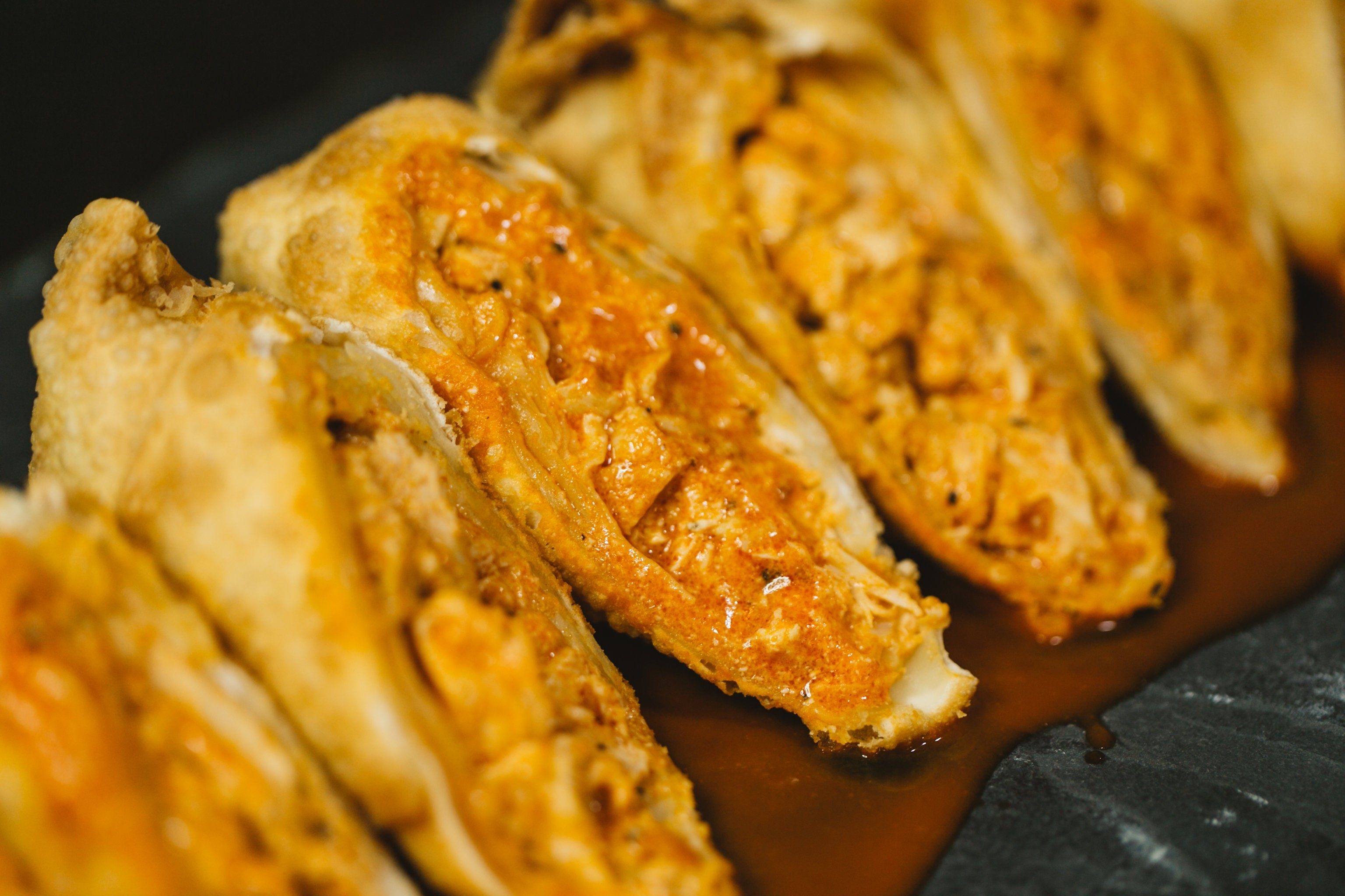 Buffalo Chicken Egg Roll.