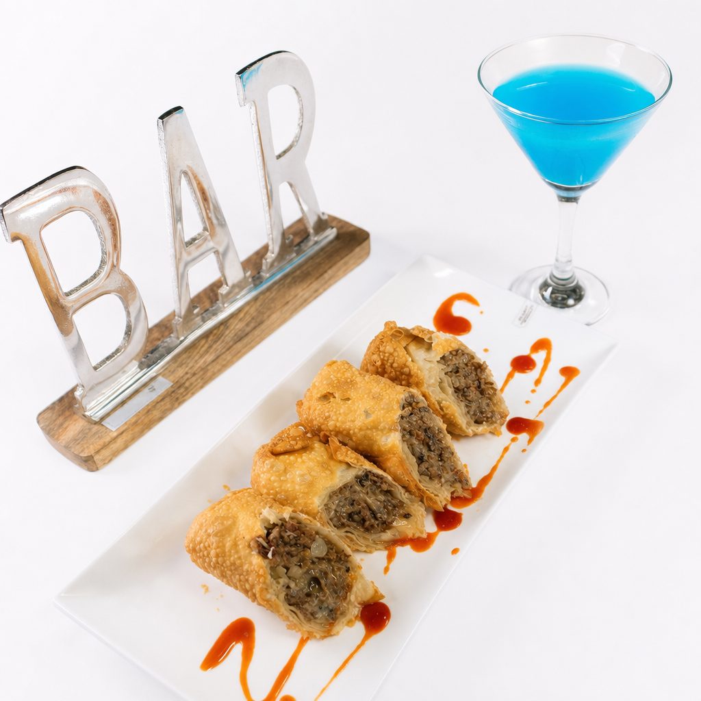 Ultimate Philly Cheesesteak Egg Roll.
