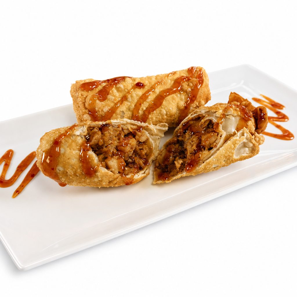 General Tso’s Chicken Egg Roll.